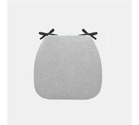 Cuscino per Sedia in Morbido Velluto Lavabile Forma a U con Legami Antiscivolo Memoria Super Morbida per Sala da Pranzo, Cucina, Divano, Auto, Interni ed Esterni(Gray,43 * 42 * 4cm)