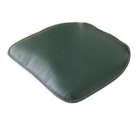 Cuscino per Sedia in Pelle for Cucina Sala da Pranzo Cuscino per Sedia A Ferro di Cavallo Impermeabile Cuscino for Sedile Antiscivolo Facile da Pulire 1/2/4 Confezioni (Color : Dark Green, Size : Se