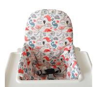 Cuscino per sedia per l'alimentazione del bambino in vari modelli, facile installazione, lavabile, motivo cartone animato, tappetino per neonati