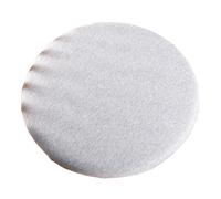 Cuscino per sedia removibile e lavabile in memory foam 45x45cm, grigio chiaro