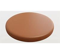 Cuscino Per Sedia Rotondo In Pelle, Cuscino For Sgabello Rotondo Cuscino Per Sedile Impermeabile, Diametro 30cm/35cm/40cm/45cm Cuscino Per Sedie Antiscivolo ( Color : Coffee , Size : 30*30*4.5CM )