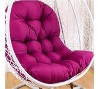 Cuscino per Sedia Sospesa da Esterno Impermeabile Spesso, Sostituzione Resistente al Sole per L'amaca A Uovo per Sedia A Dondolo, Cuscino per Cuscino per Sedile con Cestello Appeso, Purple.