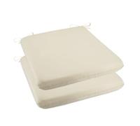Cuscino Per Sedie Angolare All'aperto, Impermeabile, Cintura Antiscivolo, Cuscino Rimovibile, Morbido, Traspirabile, Adatto Al Giardino, Lavabile(Beige,4pcs)