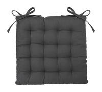 Cuscino per sedie Atmosphera Grigio scuro 38 x 38 cm