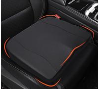 Cuscino per sedile auto, comodo cuscino in memory foam per guida, sollievo da sciatica e lombare, cuscino per sedile del conducente per veicoli, sedia da ufficio, sedia a rotelle, nero classico