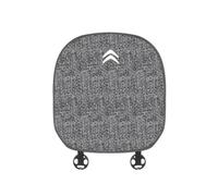 Cuscino per Sedile Auto di Lino per Citroen C5 X - Coprisedile per Auto Estivi per Anteriore e Posteriore - Cuscini Sedili Traspiranti - Protezione Sedili,Front Seat