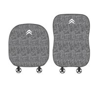 Cuscino per Sedile Auto di Lino per Citroen C5 X - Coprisedile per Auto Estivi per Anteriore e Posteriore - Cuscini Sedili Traspiranti - Protezione Sedili,2 PCS