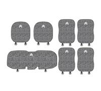 Cuscino per Sedile Auto di Lino per Citroen C5 X - Coprisedile per Auto Estivi per Anteriore e Posteriore - Cuscini Sedili Traspiranti - Protezione Sedili, 7 PCS