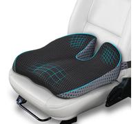 Cuscino per Sedile Auto Guidatore Elevazione Postura Adulti con Memory Foam