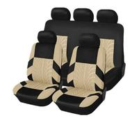 Cuscino Per Sedile Auto In Poliestere Per Accord Per City Per Civic Per CRV CRZ Per Elysion Per Fit Per Jade Per Jazz Per Insight Auto Set Coprisedili(9Pcs-Beige)
