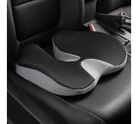 Cuscino per Sedile Auto per BYD Atto/Tang/Seal/Sea Lion/Dolphin/Han, Cuscino Ergonomico per Sedile Auto in Memory Foam - Supporto Comodo Ed Efficace,Grey