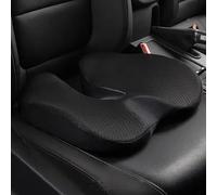 Cuscino per Sedile Auto per Ford Explorer/Capri/Kuga/Mondeo/Mustang/Puma Gen-E, Cuscino Ergonomico per Sedile Auto in Memory Foam - Supporto Comodo Ed Efficace,Black