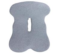 Cuscino per sedile con supporto per la parte bassa della schiena Cuscino per sedia da ufficio per auto con supporto lombare ergonomico in memory foam staccabile per chi viaggia in