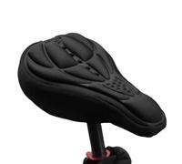 Cuscino per sedile da bicicletta, tessuto antiscivolo + cotone 11,02 x 6,3 x 0,79 pollici, cuscino per sedile da bicicletta antiscivolo morbido, striscia riflettente, accessori per ciclismo con design