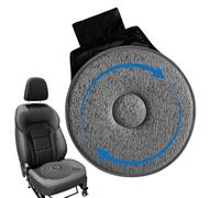 Cuscino per sedile girevole a 360 gradi per auto, cuscino rotante portatile in schiuma per sedile auto, antiscivolo, cuscino per sedia rotante a disco rotondo, cuscino girevole per auto per