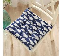 Cuscino per Sedile in Velluto ad Alta Elasticità,1 2 4 5 o 6 Pezzi con Cinture,Adatto per Sedie da Cucina Ufficio Auto Terrazza Soggiorno e Panchine,40x40cm (15,7x15.7pollici)