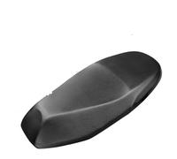 Cuscino per Sedile Moto Coprisella per Moto Impermeabile, Traspirante, in Similpelle, Protezione dalle intemperie e Protezione Solare. Fodere per sedili Moto(Black-L)