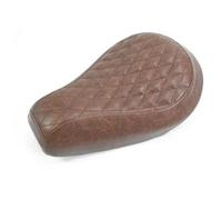 Cuscino per sedile moto Cuscino Sedile Motociclo Schienale Sedile Singolo Per GV125S Per GV300S Accessori Modifica Materiale Pelle Coprisedili(Blanc)