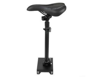 Cuscino per sedile pieghevole ammortizzante per scooter elettrico Ninebot G30 Max, installazione senza trapano e spugna in schiuma ad alta elasticità, colore nero (piccolo cuscino nero)