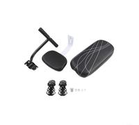 Cuscino per sedile posteriore, 1 set con braccioli e pedali, sella in spugna elastica in poliuretano, comodo supporto sicuro per bambini in bici ed ebike
