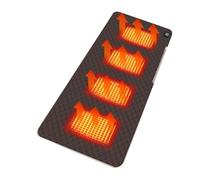 Cuscino per sedile riscaldato, riscaldatore portatile, alimentato da USB, cuscino riscaldante per sedile da campeggio, per gradini di sport, casa, stadio, fianchi in vita, spalle e padre