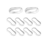 Cuscino per sedile WC con riduzione del rumore, retro adesivo in gomma morbida, chiusura silenziosa, per bagno e uso domestico, chiusura silenziosa