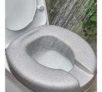 Cuscino per Sedile WC Universale Rialzo Imbottitura Spessa Lavabile Supporto
