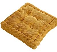Cuscino per seduta in cotone extra spesso, comodo, solido, per sala da pranzo, cucina, esterni, patio, cuscino di supporto premium per il massimo comfort e stile