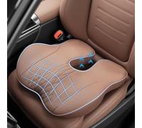 Cuscino per seduta in memory foam premium per auto e ufficio, accessori ergonomici per scrivania da ufficio per il sollievo dal dolore al coccige, memory foam extra densa per fianchi, coccige