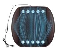 Cuscino Per Seggiolino Auto Con Ventola - Cuscino Per Sedile Di Raffreddamento Con Circolazione D'aria Plug-in 12V 24V, Cucino Automatico Ventilato | Accessorio Traspirante Per Il Comfort Di Guida, P