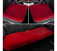 Cuscino Per Seggiolino Auto In Peluche per Fiat Panda 4×4 / Panda Van/Panda Sport/Panda 100HP / Panda Cross Leather, Invernale Soft Confortevole Antiscivolo Protezione per Sedile Cuscino Accessori