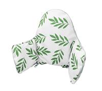 Cuscino Per Seggiolone, Cuscino Per Seggiolone IKEA Antilop, Cuscino Per Sedile, Cuscino Gonfiabile Incorporato, Morbido E Confortevole, Per Far Sedere Il Bambino In Modo Più Comodo (Foglia Verde)