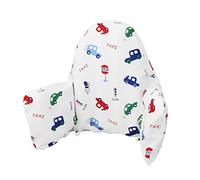 Cuscino Per Seggiolone, Cuscino Per Seggiolone IKEA Antilop, Cuscino Per Sedile, Cuscino Gonfiabile Incorporato, Morbido E Confortevole, Per Far Sedere Il Bambino In Modo Più Comodo (Cartoon Cars)