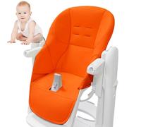 Cuscino Per Seggiolone - Fodera Per Cuscino Per Sedia Da Pranzo | Imbottitura Seggiolone Universale | Rivestimento In Pelle PU Per Sedia Da Pranzo Per Bambini | Copri Seggiolone | Custodia In Pelle PU