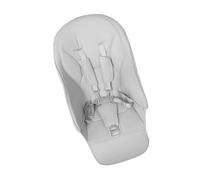 Cuscino per seggiolone, imbottitura per seggiolone, 45 x 40 cm, 1 cuscino protettivo pieghevole, compatibile con sedie Peg Per-ego, Siesta Zero3, Jané