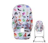 Cuscino per seggiolone, per sala da pranzo, per bambini, in pelle PU, rivestimento di ricambio per Peg-Perego Siesta Zero3 Baoneo Kosmic Ja-né
