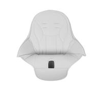 Cuscino per Seggiolone Resistente All'acqua Cuscino Sostitutivo per Sedia da Pranzo per Bambini in Pelle PU Tappetino per Seggiolone per Seggiolone (grigio chiaro)