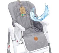 Cuscino per seggiolone riduttore seduta bambini coprisedile seggiolone | coprisedile per seggioloni Chicco Polly Peg Perego universale imbottito idrorepellente antiscivolo resistente Galaxy