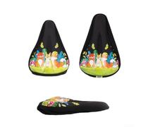 Cuscino per sella in memory foam per bicicletta in gel | Memory foam e gel di silicone, allevia la pressione, riduce il dolore, si adatta a bici da strada e mountain bike