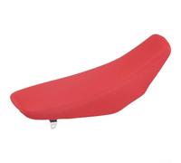 Cuscino per sella moto migliorato per modelli CRF110 focalizzato sul supporto del pilota e durante le avventure fuoristrada con costruzione in materiale affidabile (rosso)