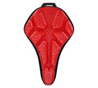Cuscino per sellino per bicicletta, imbottitura ammortizzante, sella ergonomica, interno in morbido silicone EVA con rivestimento elastico, accessorio per ciclismo da donna, per attività all'aria