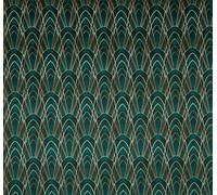 Cuscino Per Settee In Tessuto Vellutato Morbido Art Deco Chrysler