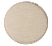 Cuscino Per Sgabello Rotondo Cuscino Per Sedia / Cuscino Per Sedile Rotondo Antiscivolo Con Legami, 28*28cm/30*30cm/33*33cm/35*35cm/40*40cm/45*45cm(Color:Beige White,Size:30*30cm)