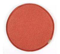 Cuscino Per Sgabello Rotondo Cuscino Per Sedia / Cuscino Per Sedile Rotondo Antiscivolo Con Legami, 28*28cm/30*30cm/33*33cm/35*35cm/40*40cm/45*45cm(Color:Golden Orange,Size:28*28cm)