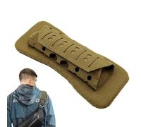 Cuscino per spalla senza slip - cuscinetti imbottiti morbidi per zaini, imbragature e bagagli | Supporto ergonomico traspirante per l'addestramento, pad di gilet impermeabile regolabile, facile instal