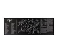 Cuscino per Tastiera con Diagramma di Smontaggio AK47, Grande Superficie per Gioco con Design Meccanico, Ideale per i Gamers e gli Enthusiasti