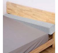 Cuscino per Testata, Cuscino Lungo per Riempimento Spazio Letto, Cuscino Rialzante per Letto Matrimoniale/Singolo, Riempitivo per Cuciture Letto da 150/180/200cm, Ponte per Letto/Prolunga Letto