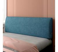 Cuscino per testiera, Grande Cuscino Rettangolare per testiera, Schienale Imbottito in Lino, Supporto a Cuneo in Tinta Unita per la Lettura, Cuscino per Divano Letto da Parete, Comodo Access