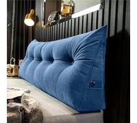 Cuscino per testiera king size, imbottitura a cuneo e cuscino di supporto per la schiena, per letto singolo/matrimoniale e divano, cuscino da lettura e supporto lombare 11 150 x 50 x 20 cm