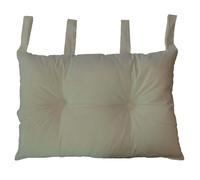 Cuscino per testiera letto 70x45 cm beige Beige